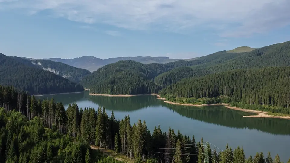 Lacul Bolboci, un peisaj de vis in Bucegi